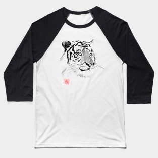 white tiger Baseball T-Shirt